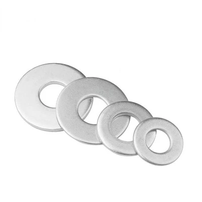 Rondelle plate en acier inoxydable